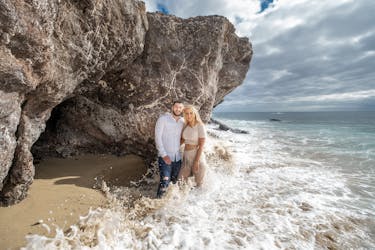 Sesión de fotos en familia en Playa Blanca Lanzarote